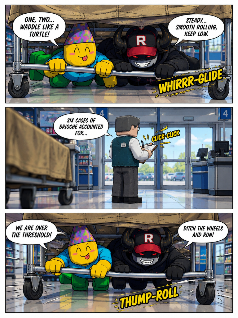 Clean Getaway at Daybreak (page 3 of 4)