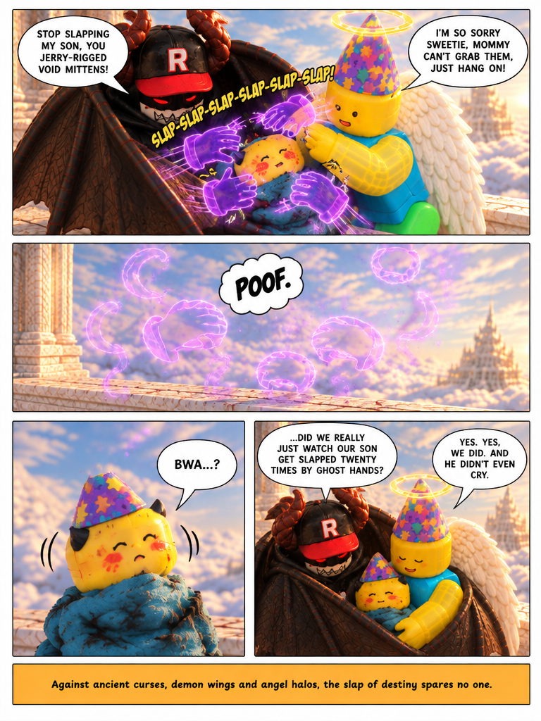 Outnumbered by the Slaps (page 4 of 4)