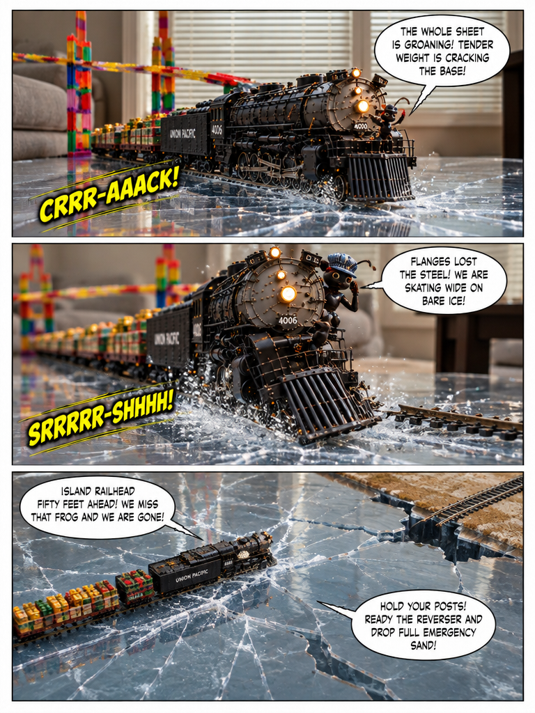 Ol manny Big boy goes on the Polar route (page 2 of 4)