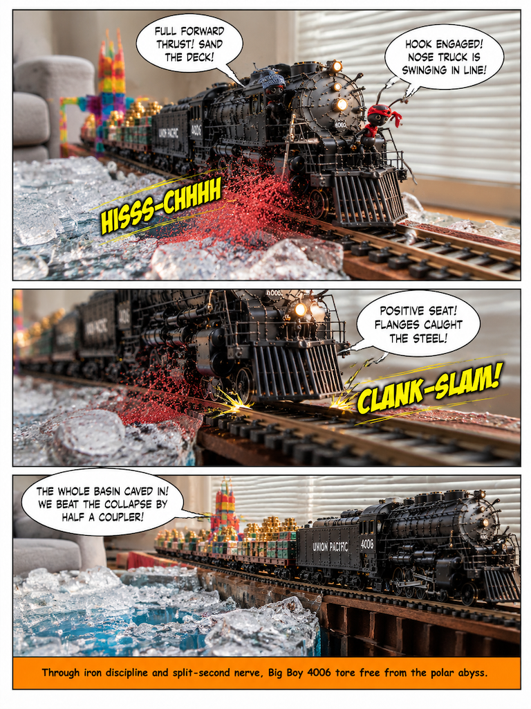 Ol manny Big boy goes on the Polar route (page 3 of 4)
