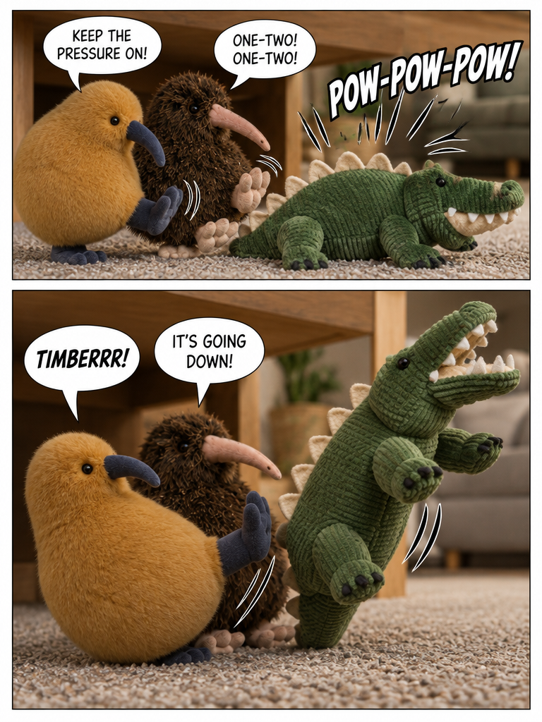 Kiwi Bravery and the Corduroy Beast (page 2 of 4)