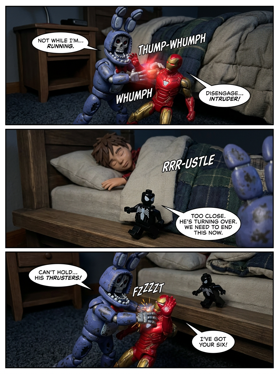 Night Patrol in the Nursery (page 2 of 4)