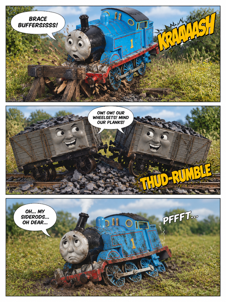 Thomas and the Docks Runaway (page 3 of 4)