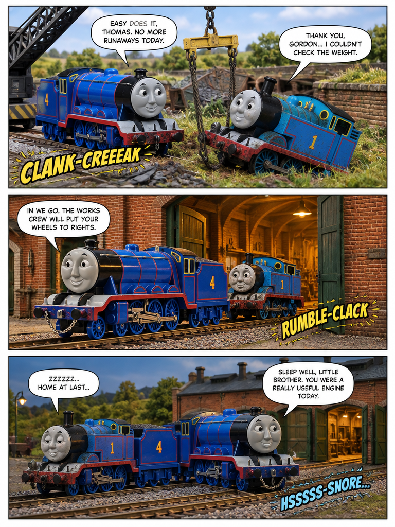 Thomas and the Docks Runaway (page 4 of 4)