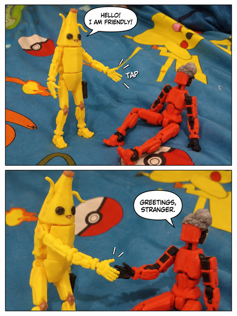A Yellow Figure Makes New Friends (page 2 of 4)