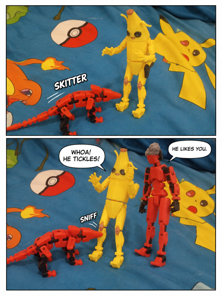 A Yellow Figure Makes New Friends (page 3 of 4)