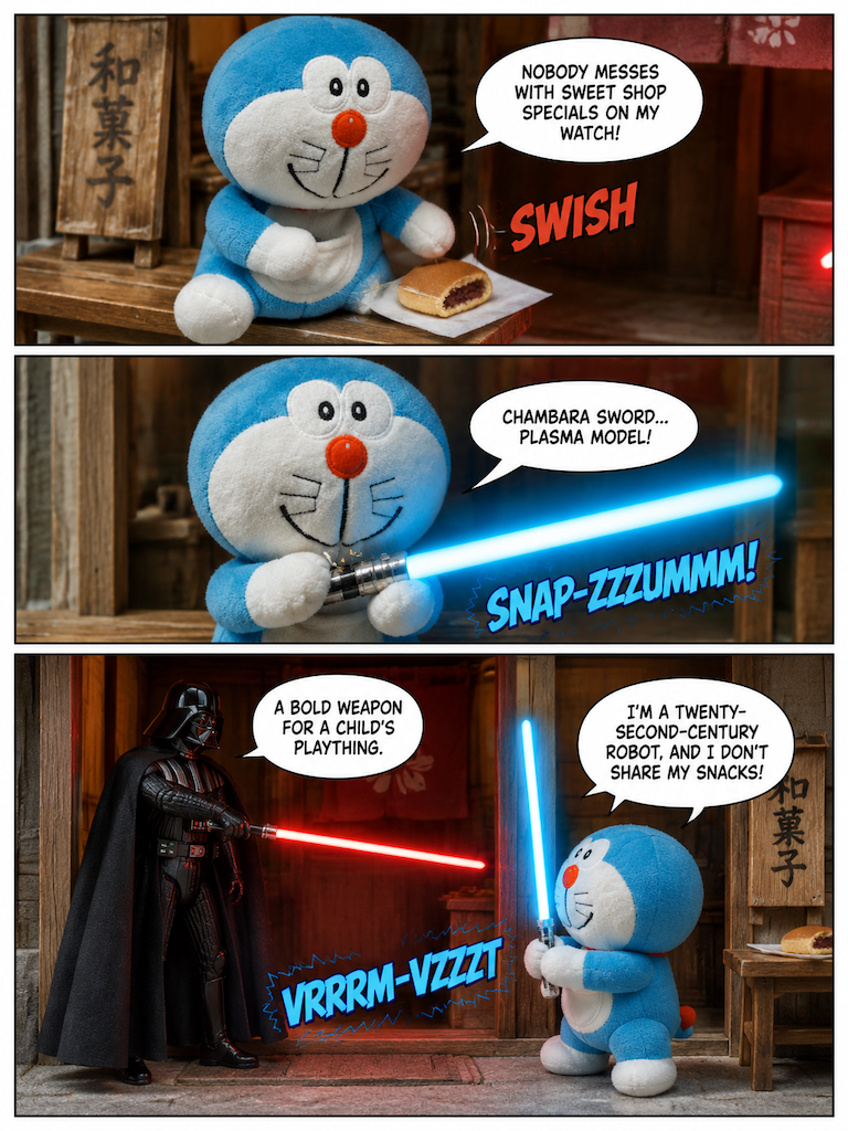 Saber Clash at the Sweet Shop (page 2 of 4)