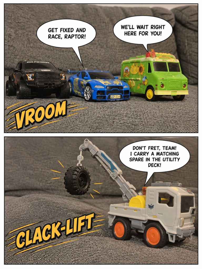 A Quick Pit Stop for Raptor (page 2 of 4)