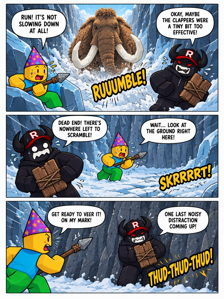 Mammoth Feast on the Frozen Ridge (page 2 of 4)