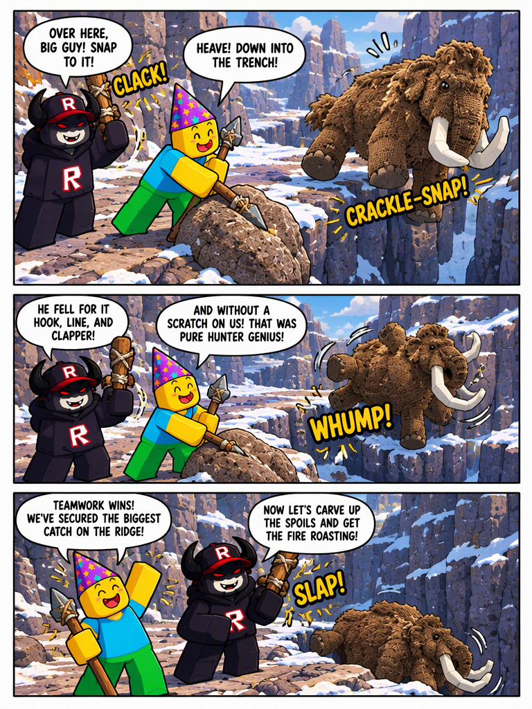 Mammoth Feast on the Frozen Ridge (page 3 of 4)