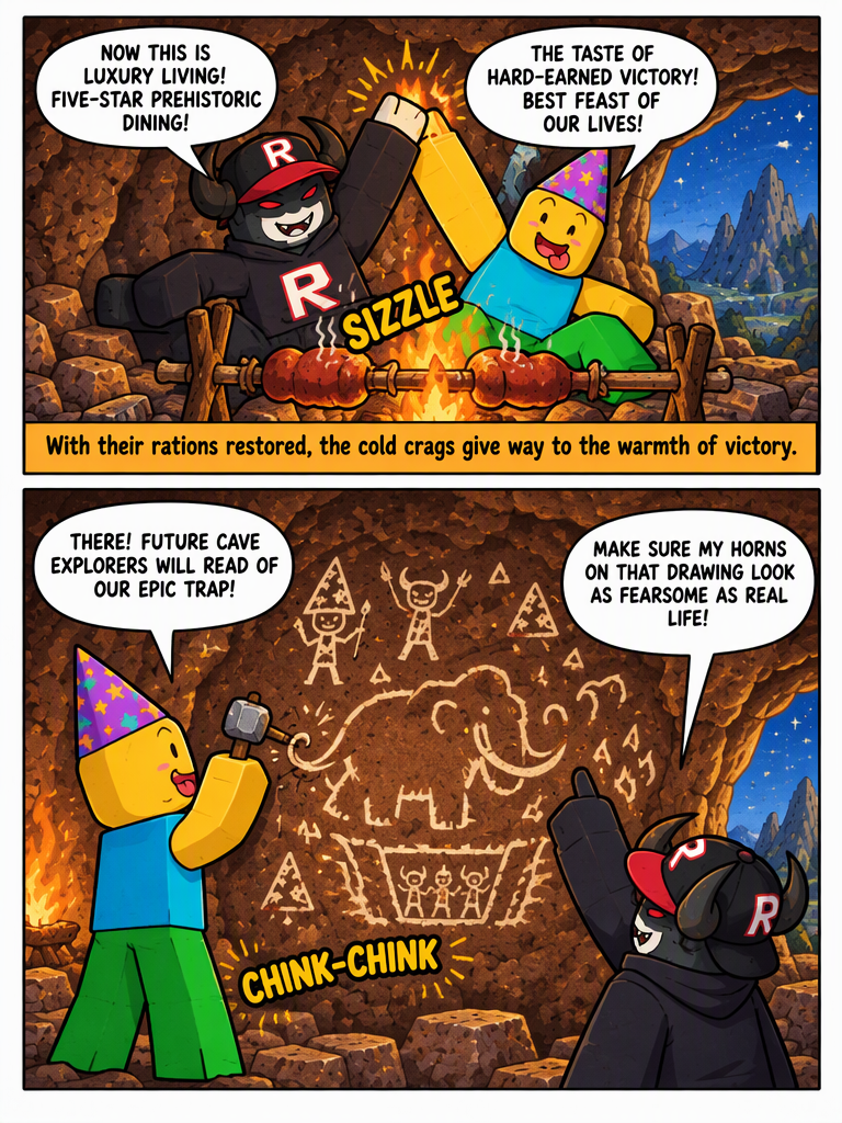 Mammoth Feast on the Frozen Ridge (page 4 of 4)