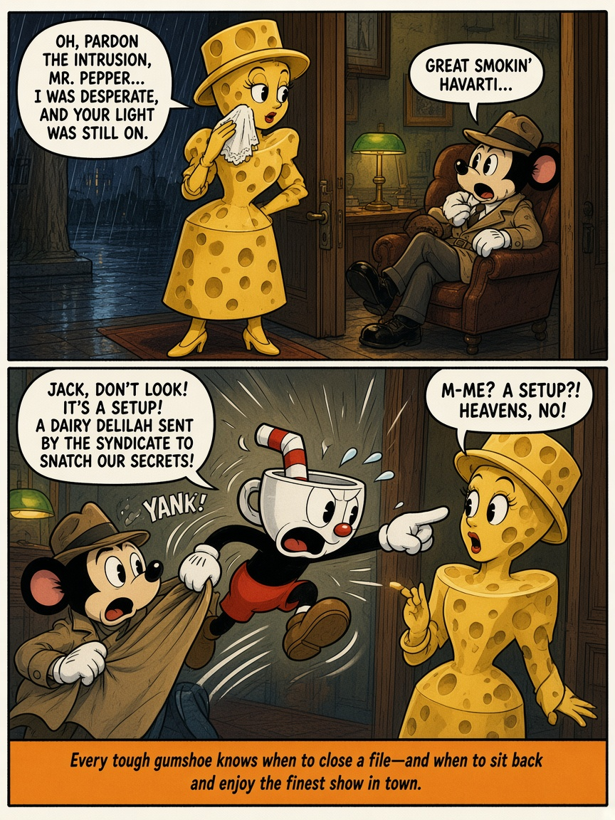 A Cheesy Knock at the Door (page 2 of 4)