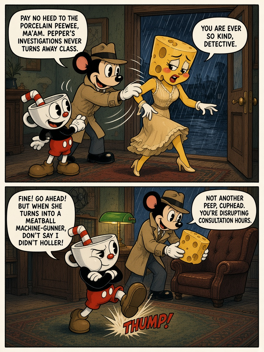 A Cheesy Knock at the Door (page 3 of 4)