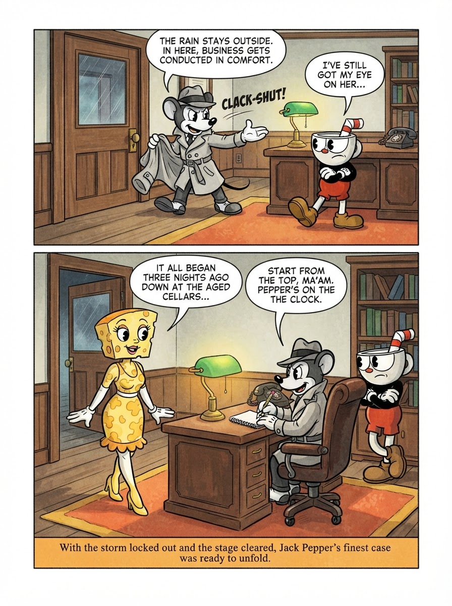 A Cheesy Knock at the Door (page 4 of 4)