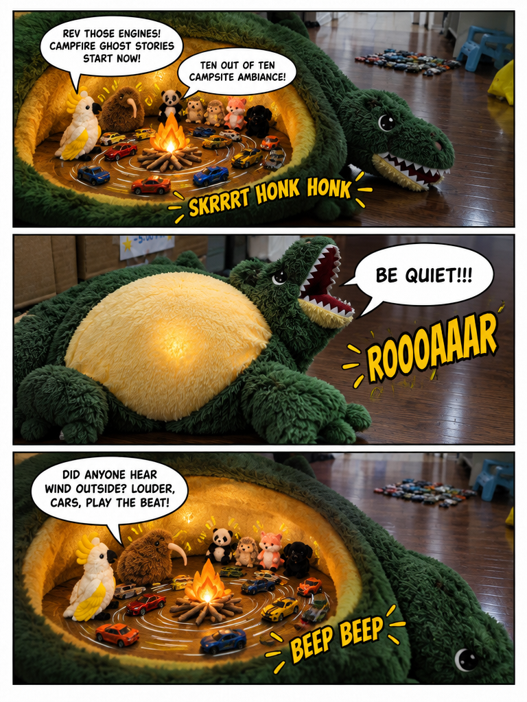 A Cozy Campfire in Belly Cavern (page 2 of 4)