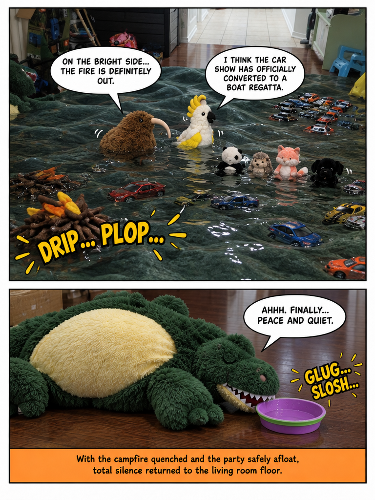 A Cozy Campfire in Belly Cavern (page 4 of 4)