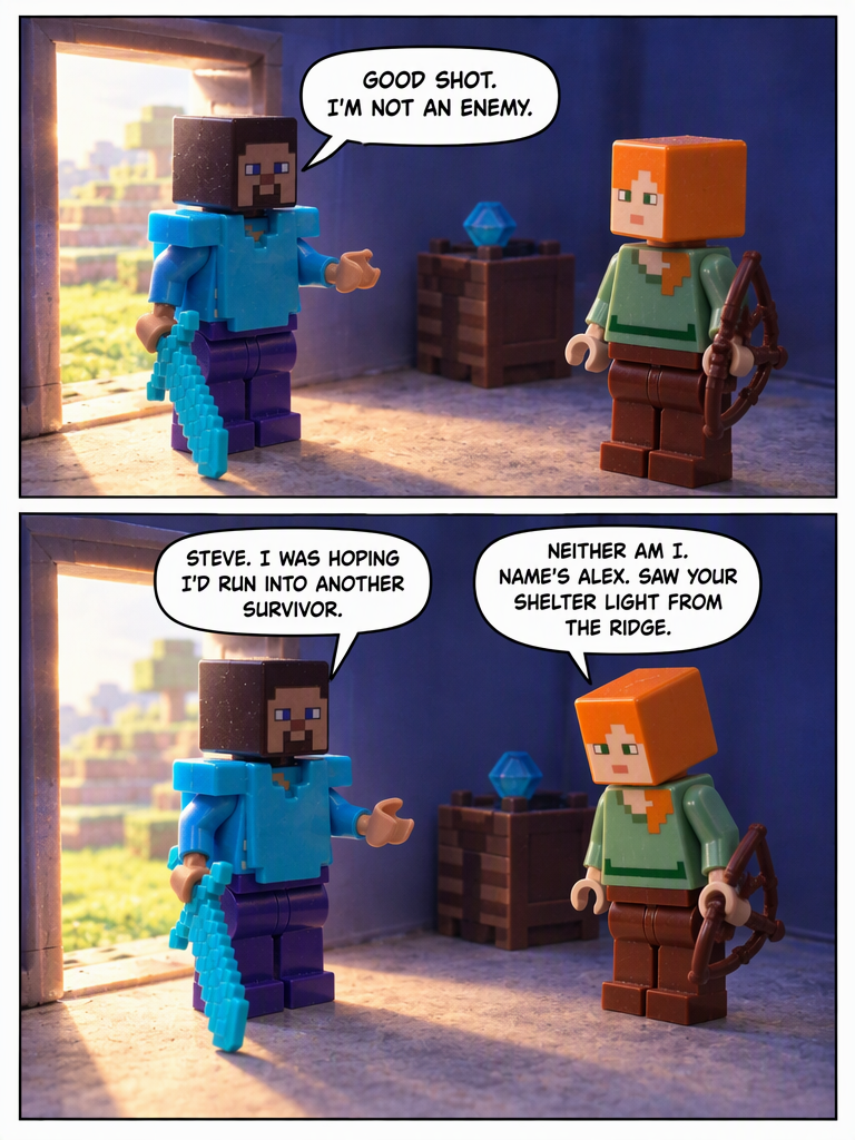 Meeting A New Friend (page 3 of 4)