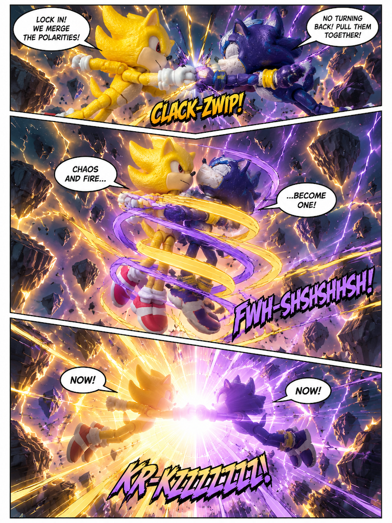 Darkspine sonic and super sonic fusion (page 2 of 4)