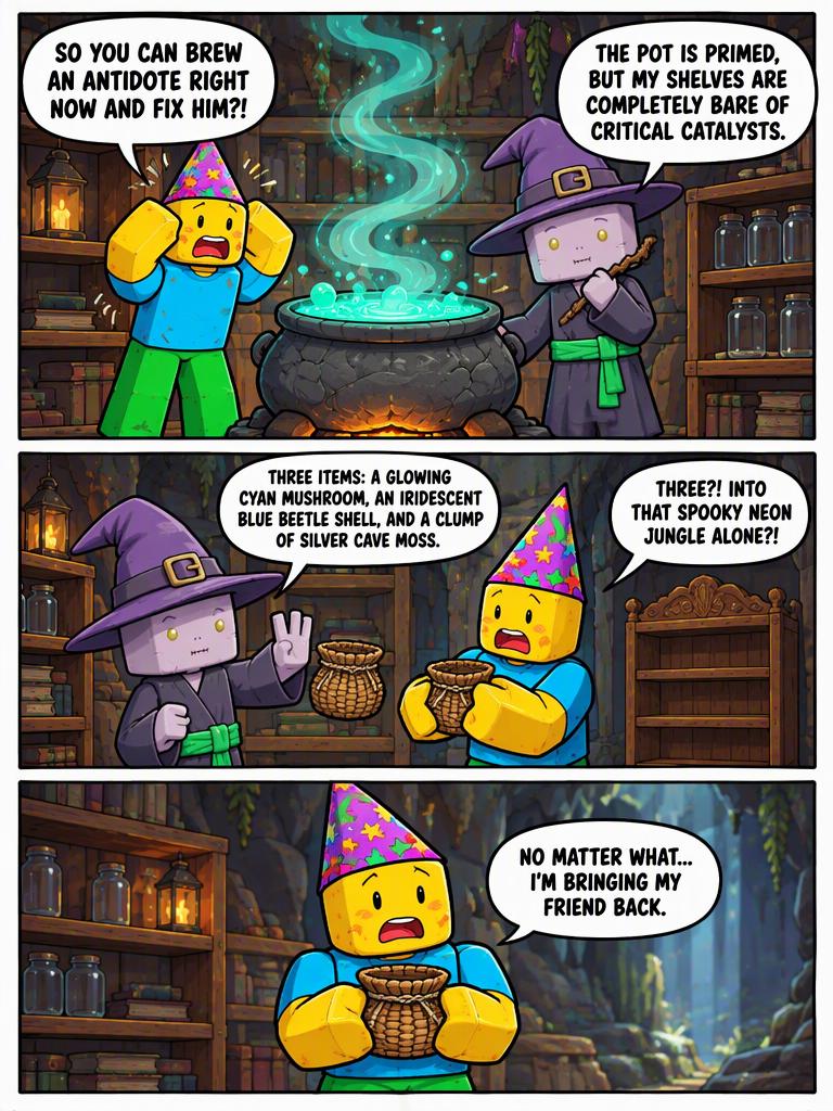 The Witch of the Cave Forest (page 2 of 4)
