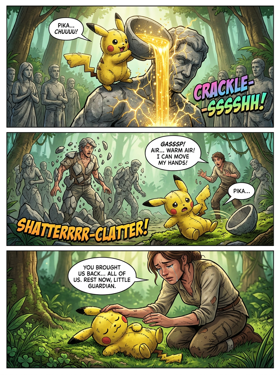 Pikachu's Great Space Splash (page 7 of 12)