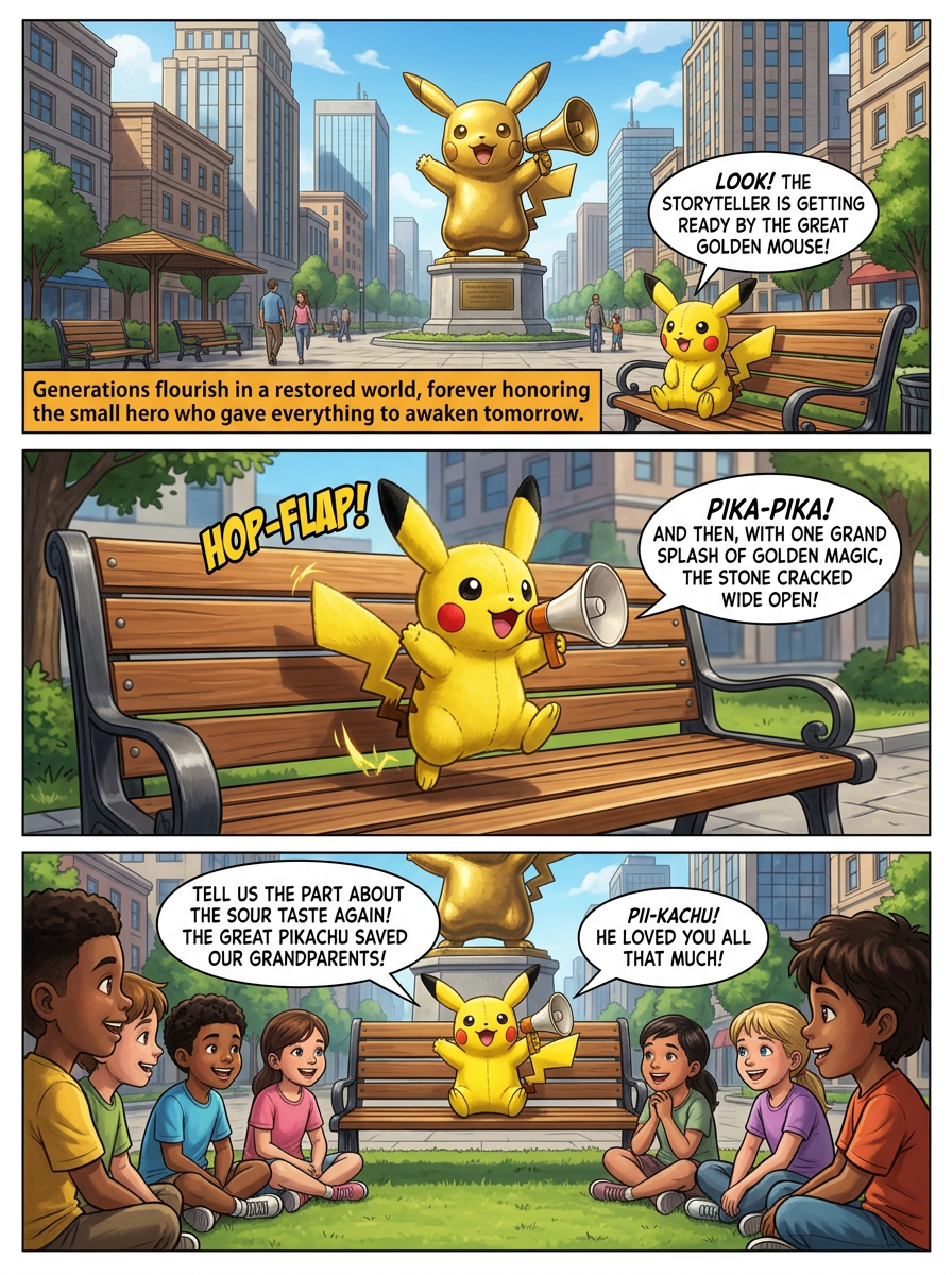 Pikachu's Great Space Splash (page 8 of 12)
