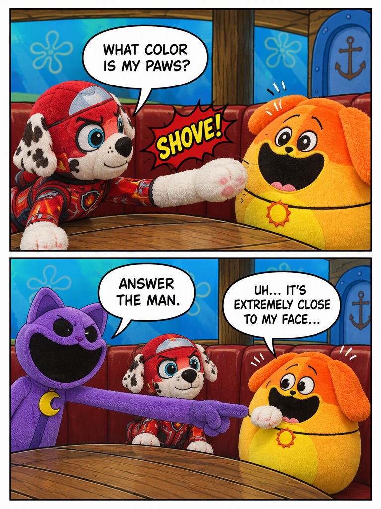 Paw Inspection at the Krusty Krab (page 3 of 4)