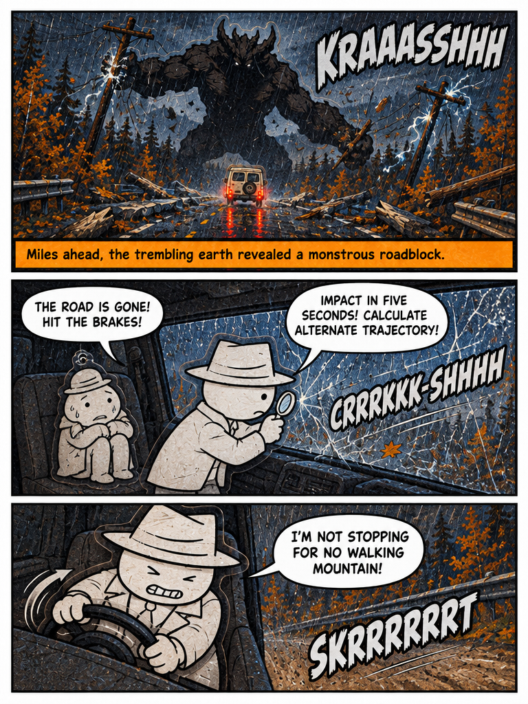 Team Sleuth’s Rainy Fall Night Drive Gone Wrong (page 2 of 4)