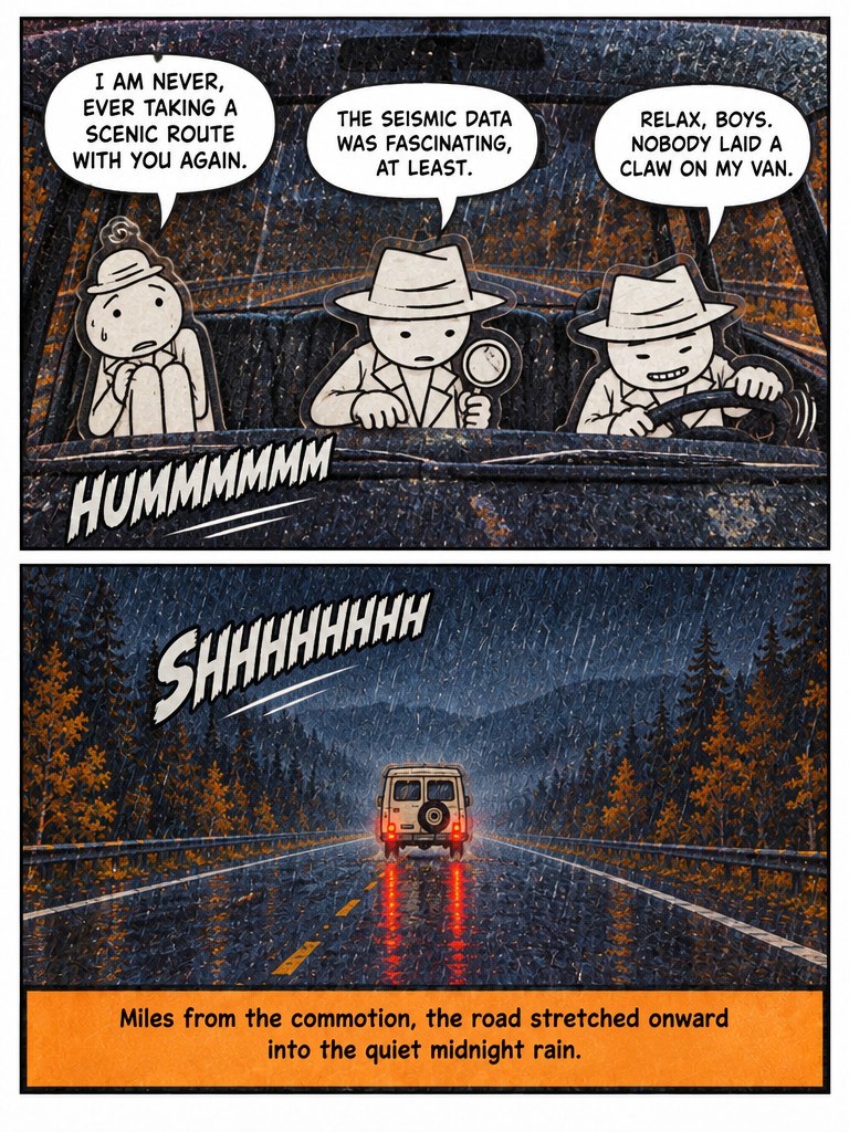 Team Sleuth’s Rainy Fall Night Drive Gone Wrong (page 4 of 4)