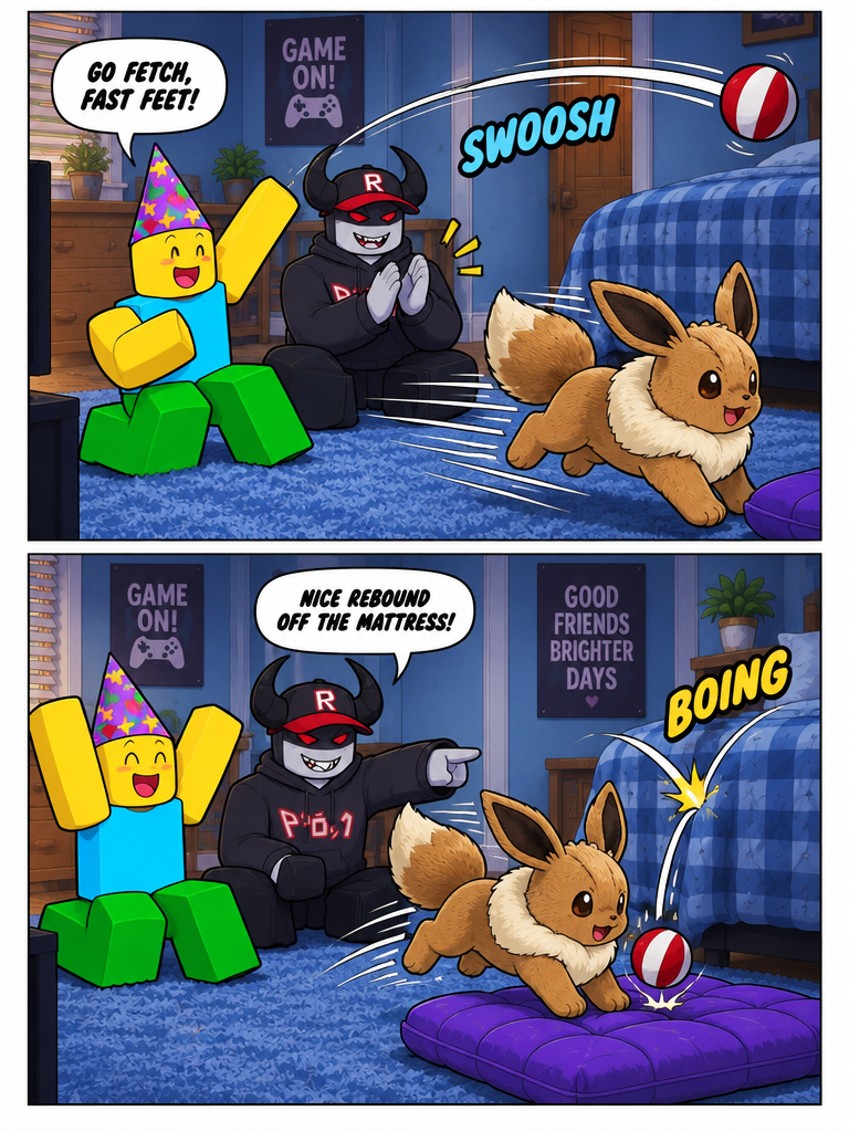 Eevee's Bedroom Playtime (page 2 of 4)