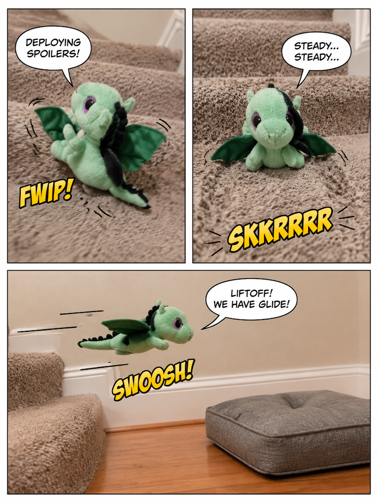 Cinder's Flight Down the Carpet Mountain (page 3 of 4)