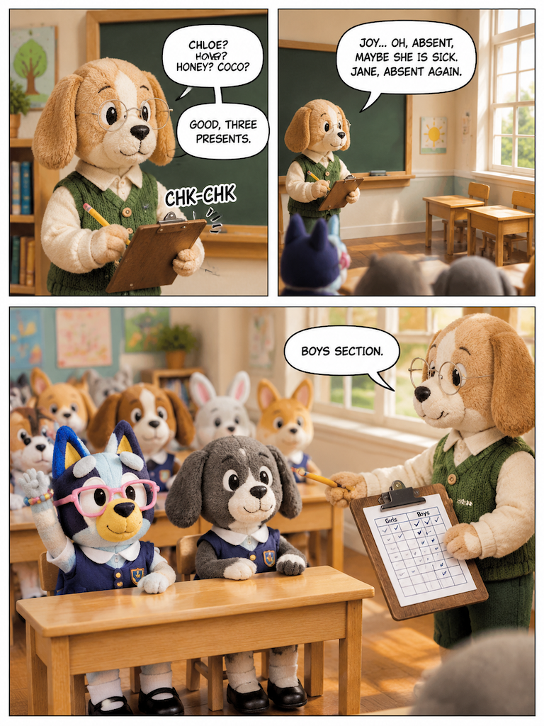 Grade Two Roll Call (page 2 of 4)
