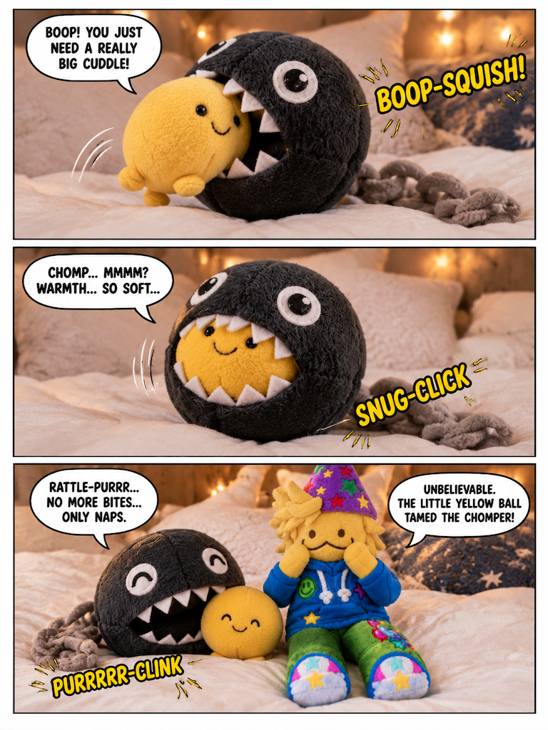 A Friendly Circle in the Pillow Fort (page 3 of 4)