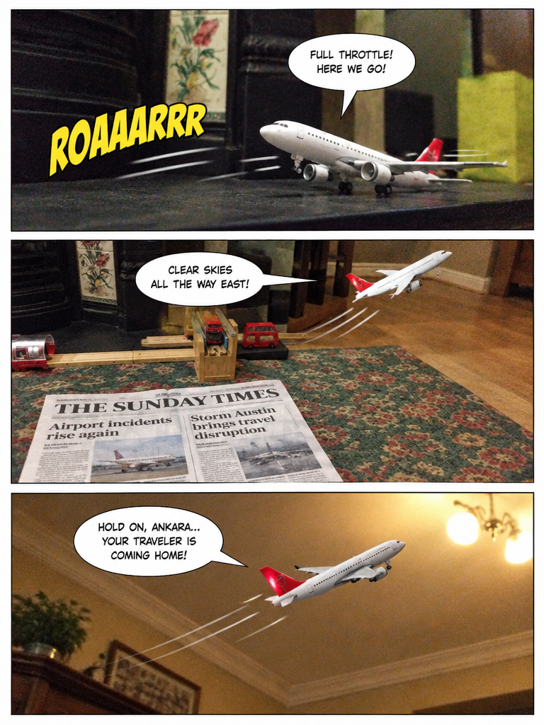 Homeward Flight to Ankara (page 3 of 4)