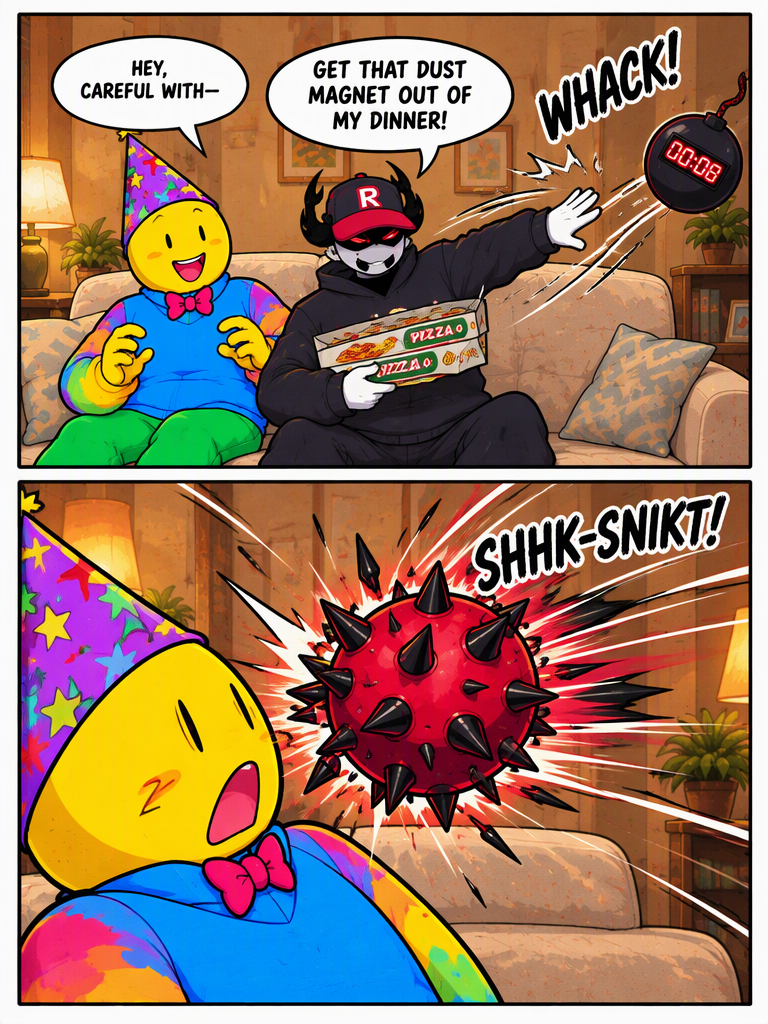 False Alarm and the Bouncing Threat (page 6 of 12)