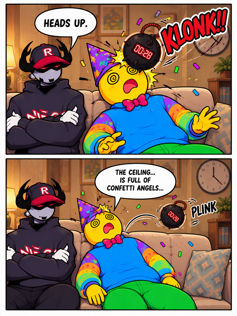 False Alarm and the Bouncing Threat (page 7 of 12)
