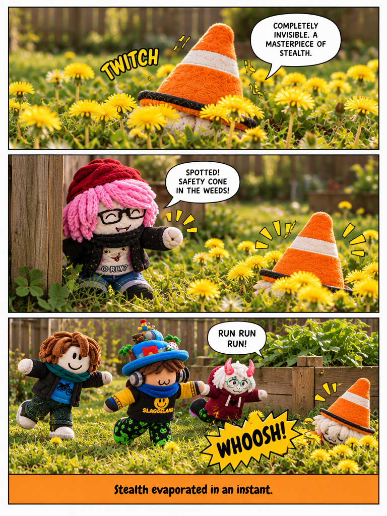 Hide and Seek in the Dandelions (page 2 of 4)
