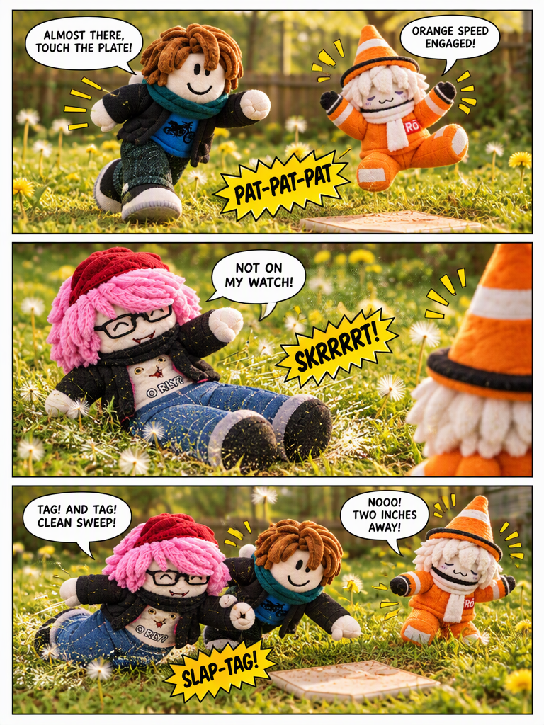 Hide and Seek in the Dandelions (page 3 of 4)