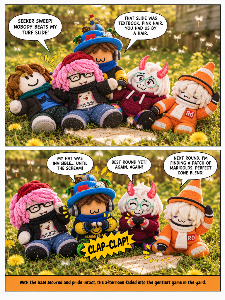 Hide and Seek in the Dandelions (page 4 of 4)