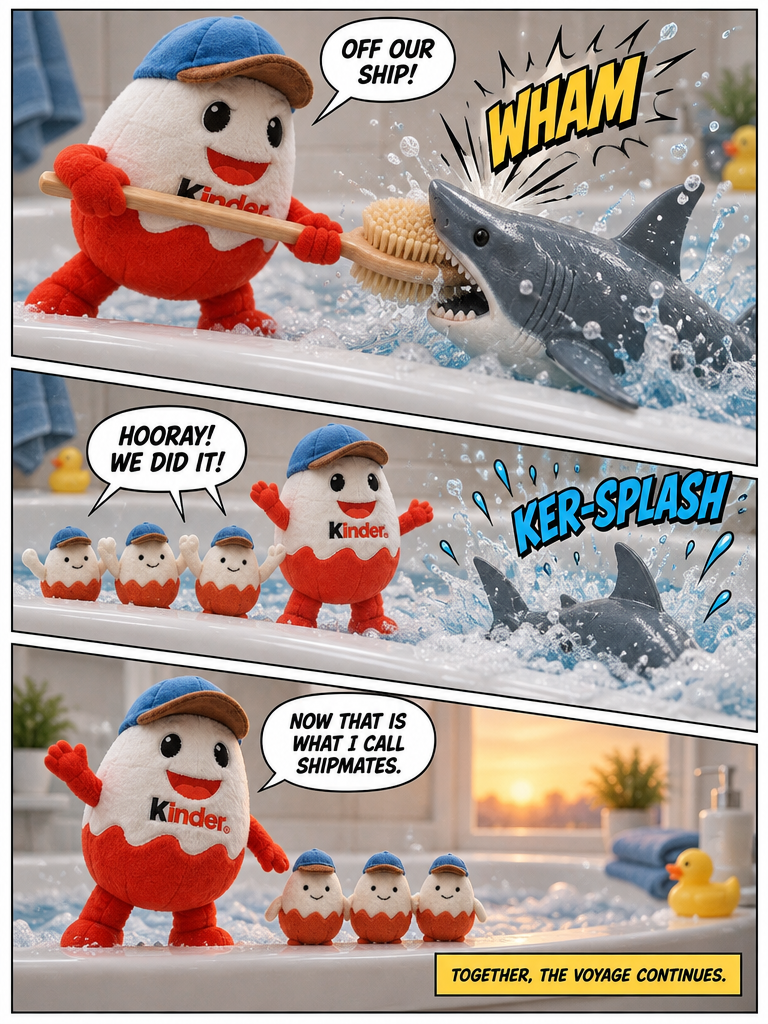 Bathtub Voyagers and the Fin in the Foam (page 4 of 4)