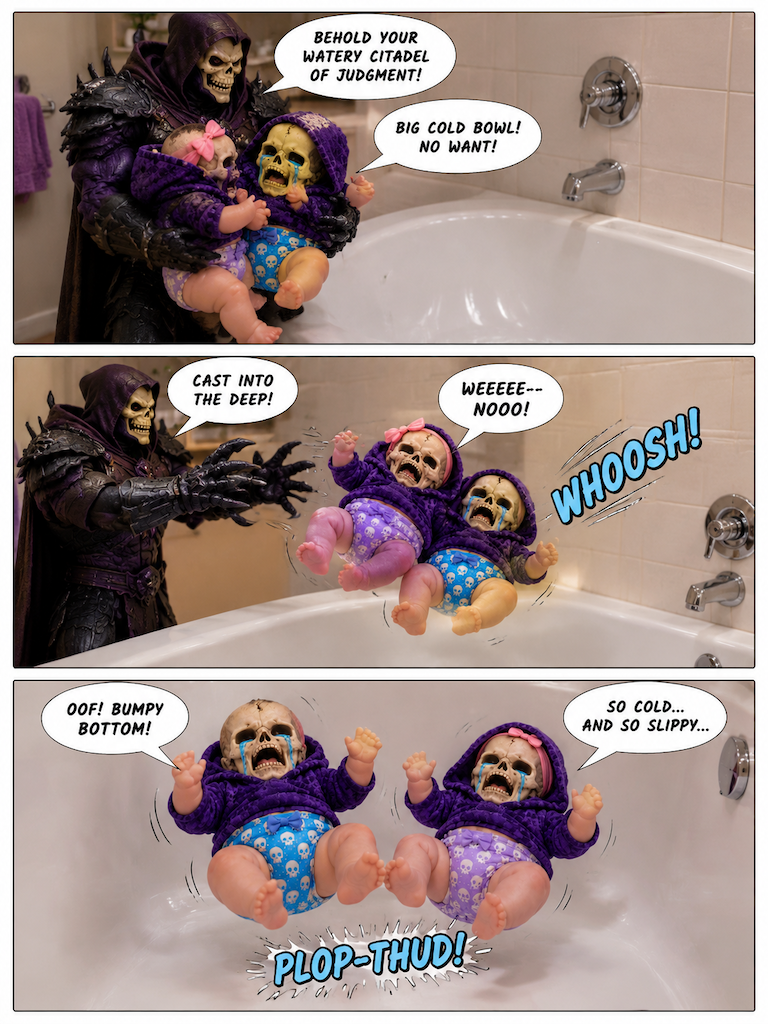 Bathtime Tyranny (page 2 of 28)