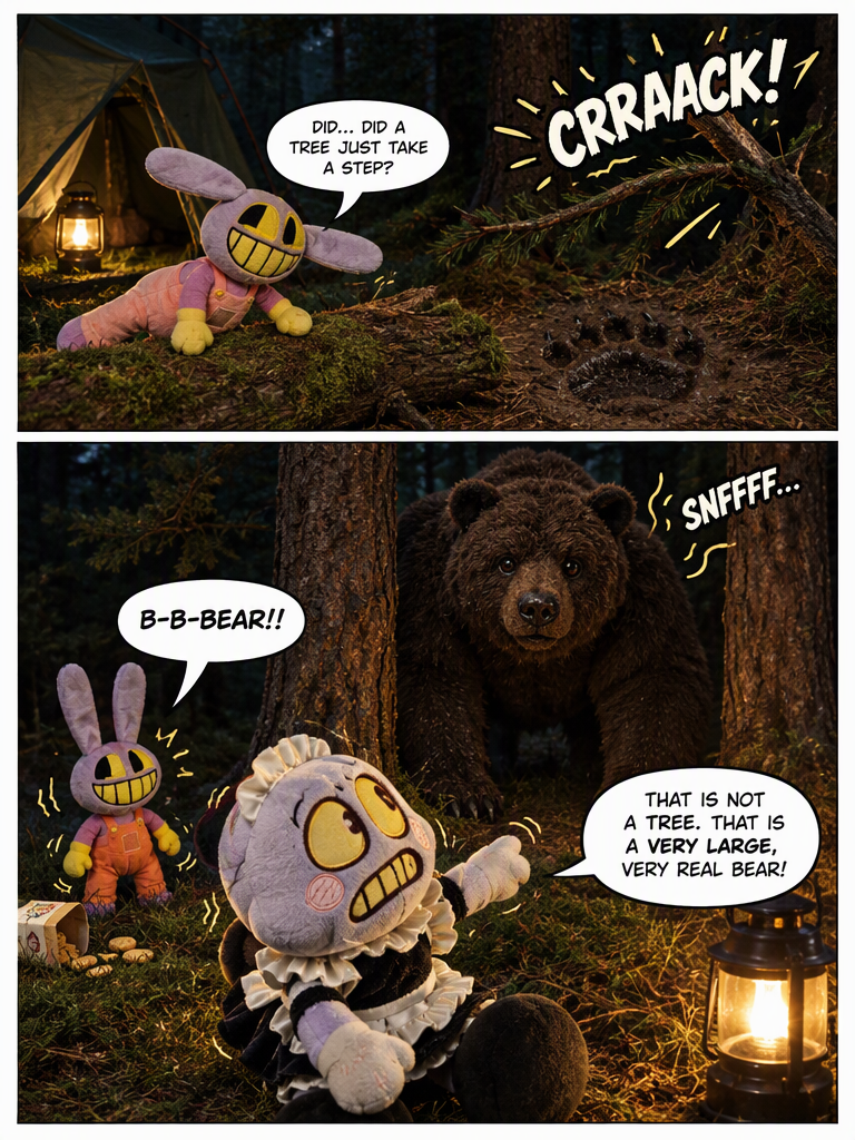 Campfire Scare part 1 (page 2 of 4)