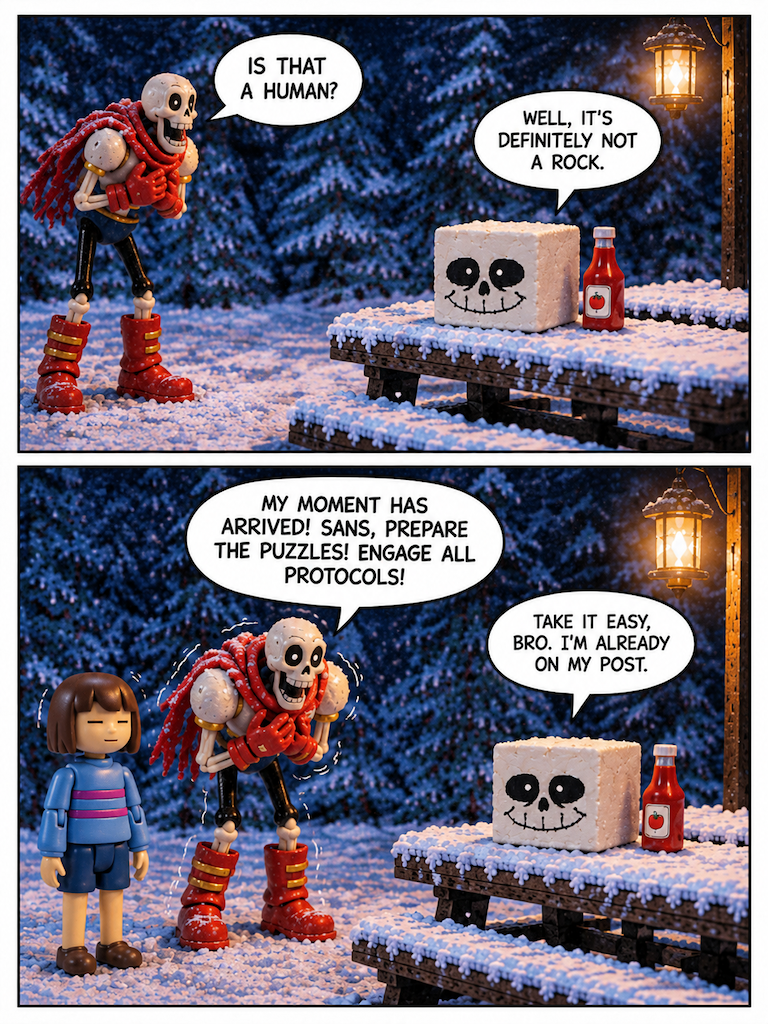 The Great Snowdin Puzzle (page 2 of 4)