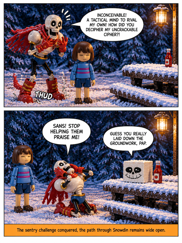 The Great Snowdin Puzzle (page 4 of 4)