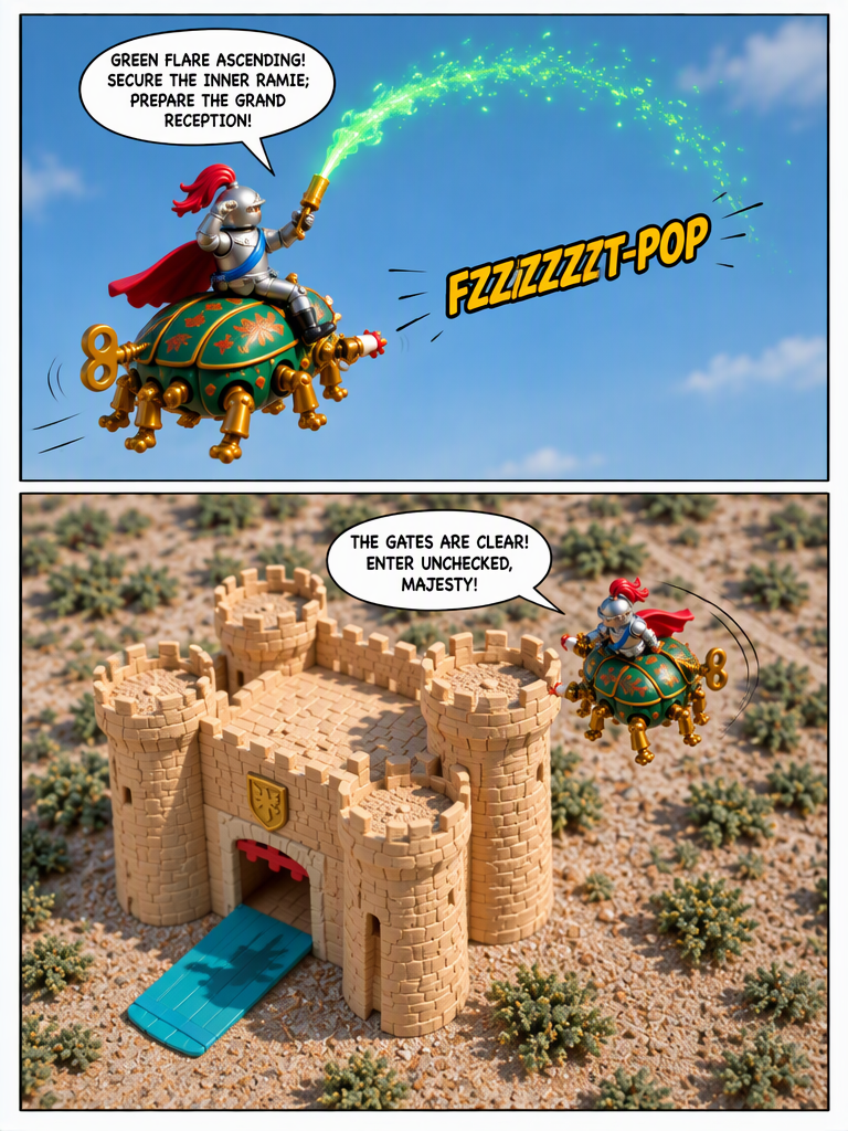 Vigil Above the Sandstone Gate (page 3 of 4)