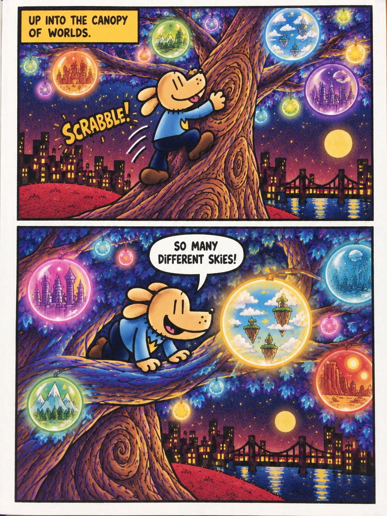 Through the Multiverse Tree (page 2 of 4)