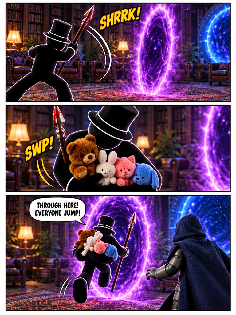 ESCAPED FROM BLUE WARRIORS.. (page 2 of 4)