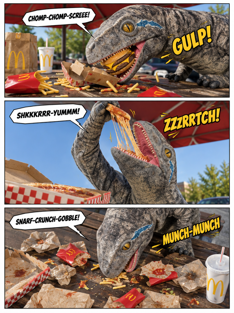 The Raptor's Grand Feast (page 2 of 4)