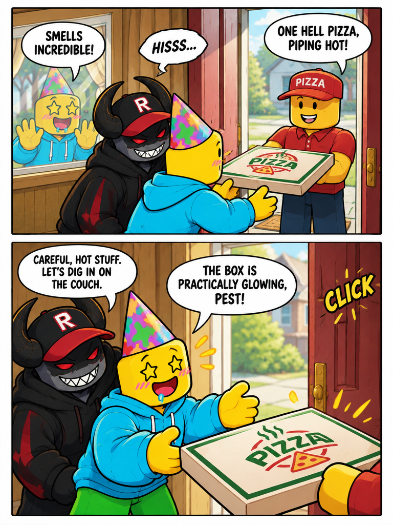 Pizza Delivery at 666 (page 3 of 4)