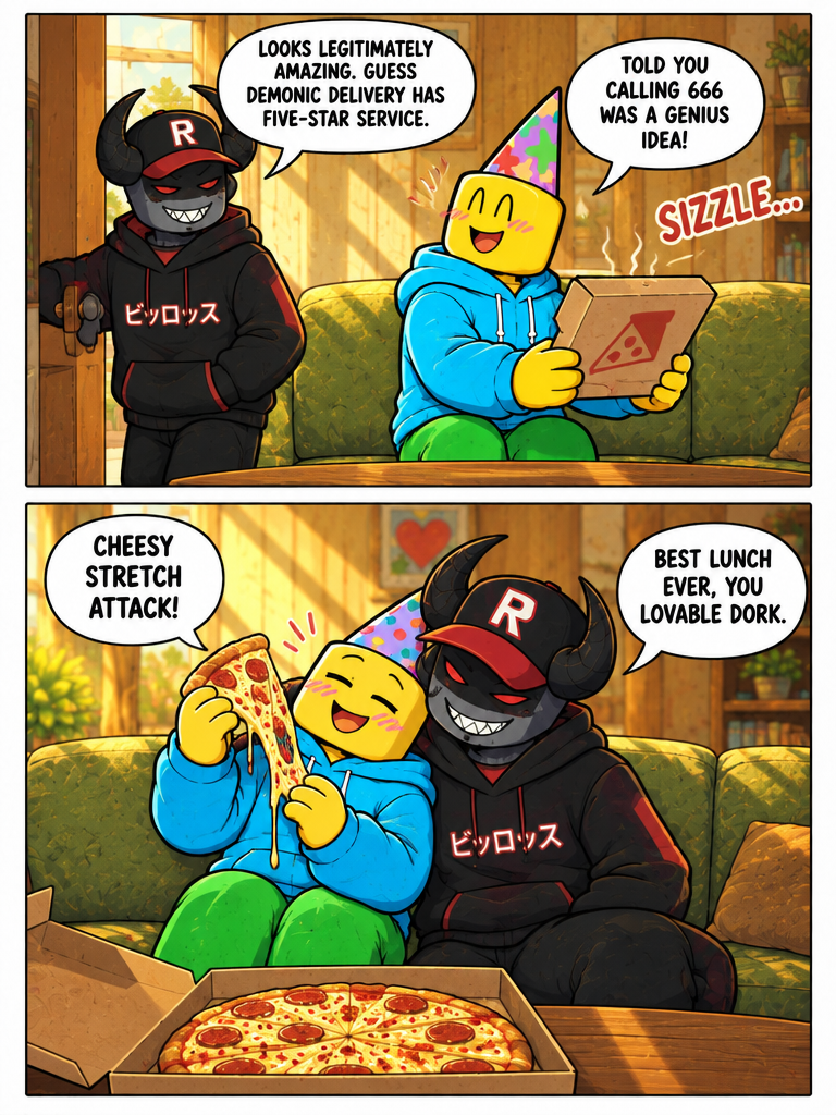 Pizza Delivery at 666 (page 4 of 4)