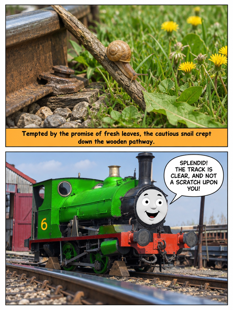 Percy And The Tiny Snail (page 3 of 4)